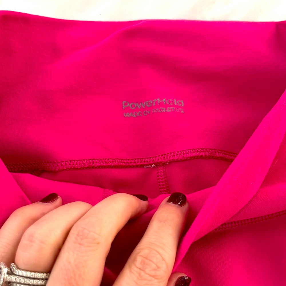 Powerhold fabletics leggings cropped 7/8